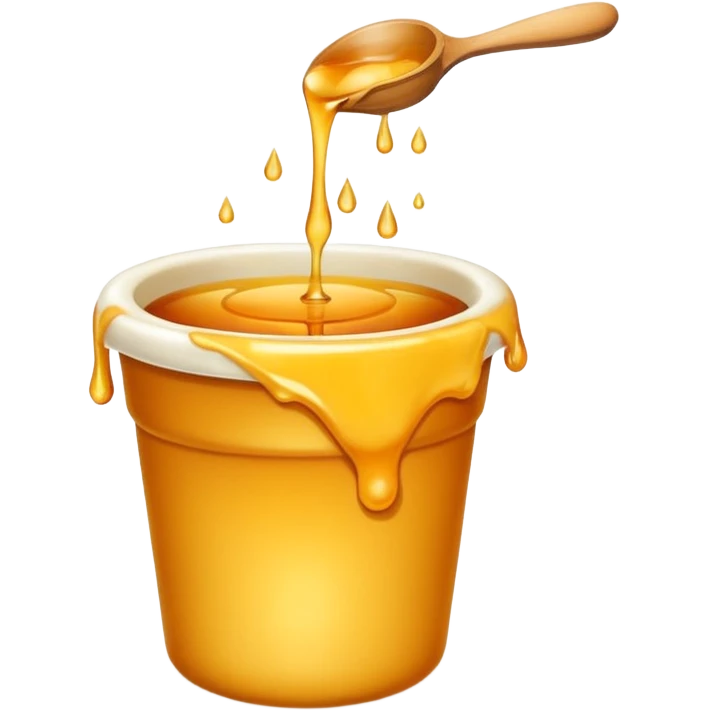 hot wax in a wax cup emoji