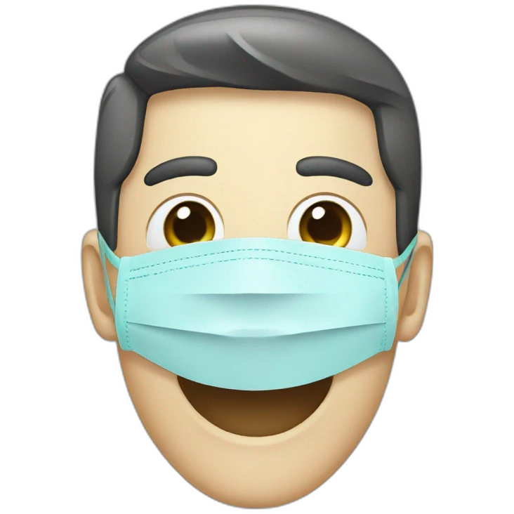 dentist mask emoji
