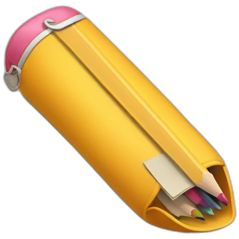 empty pencil case emoji