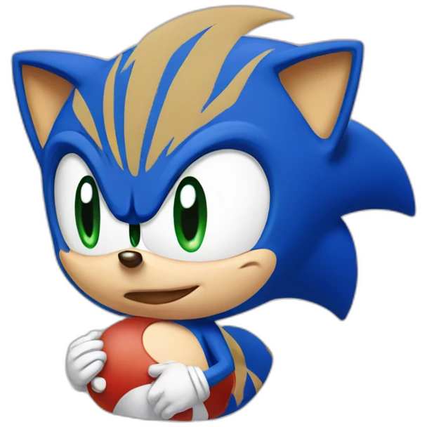 pregnant sonic emoji