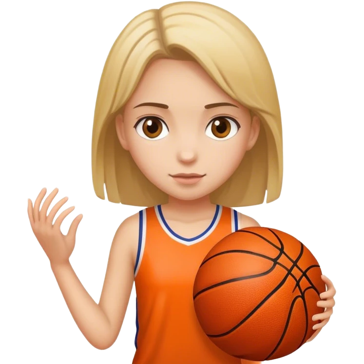
A basketball killed a girl emoji