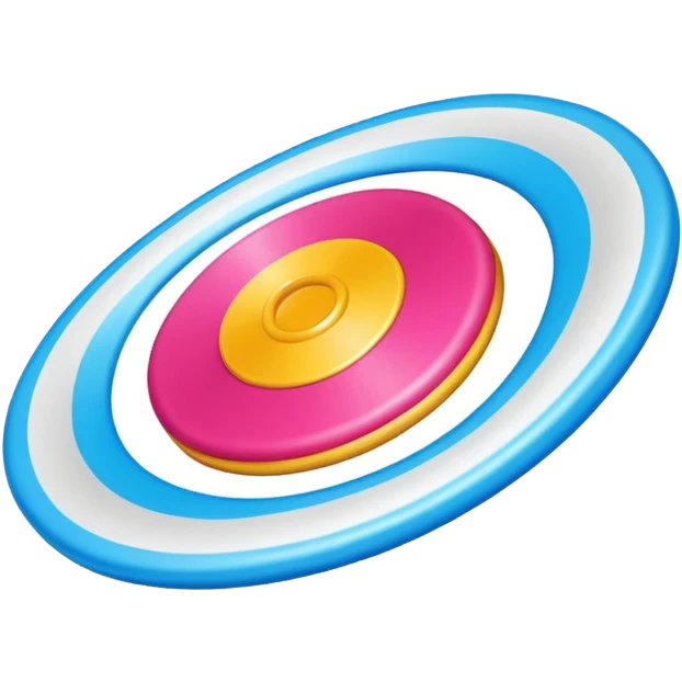 Frisbee golf emoji