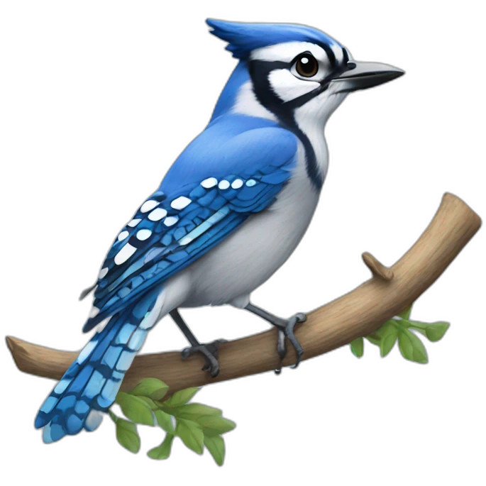 bluejay bird emoji