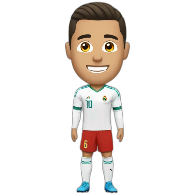 cristiano ronaldo making is celebration emoji