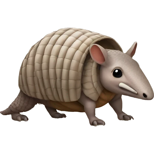 armadillo emoji