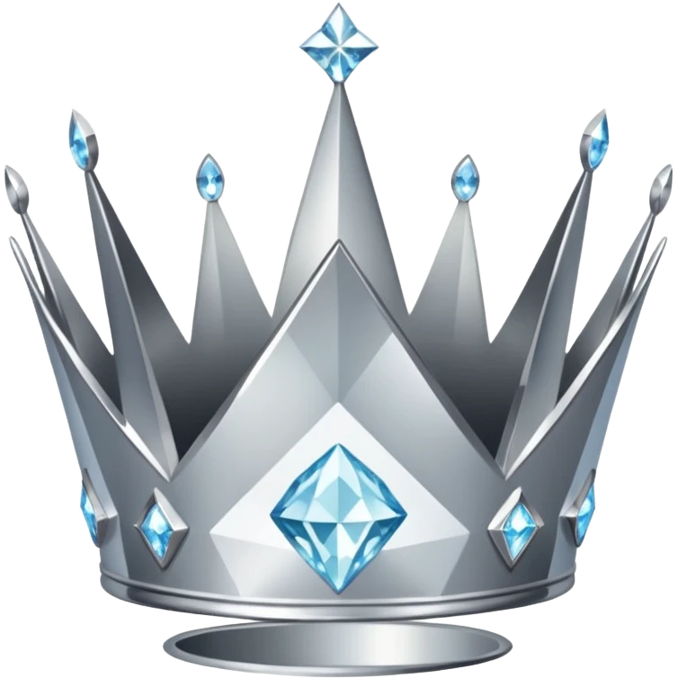 бриллиантовая корона эмоджи emoji