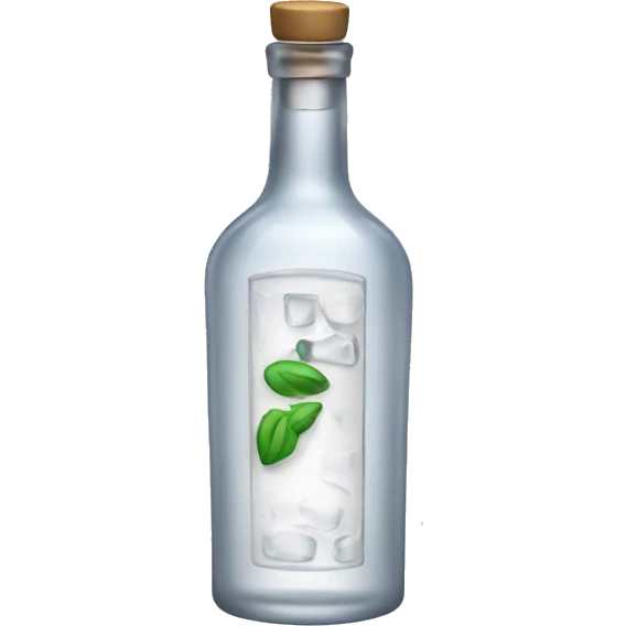 vodka bottle  emoji