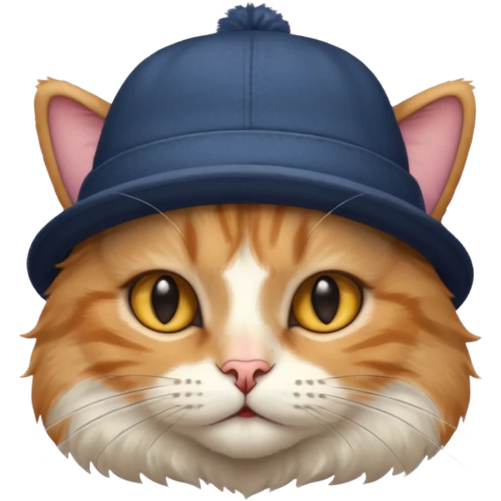 Cat in a hat emoji
