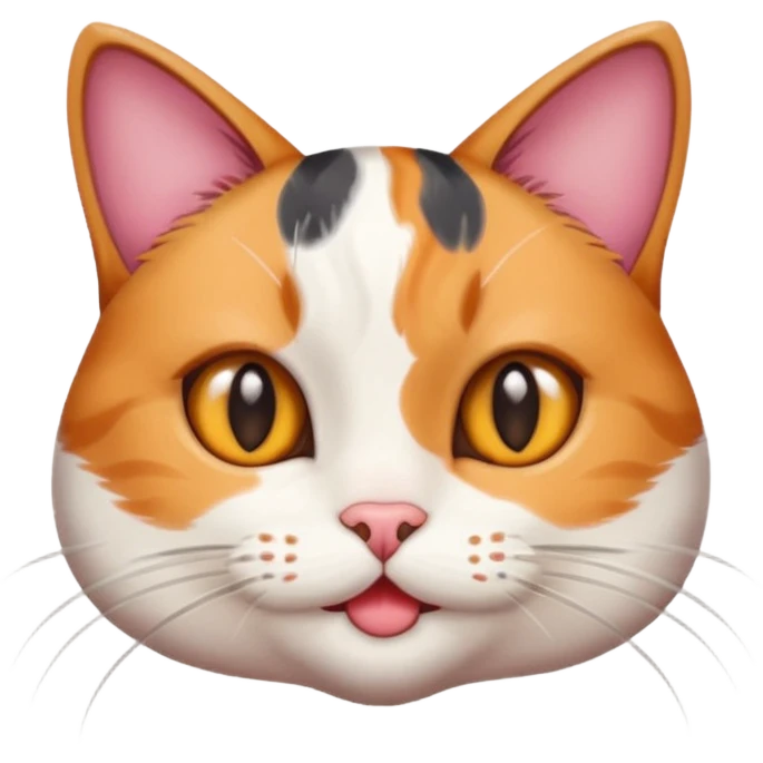 Flirty female cat emoji
