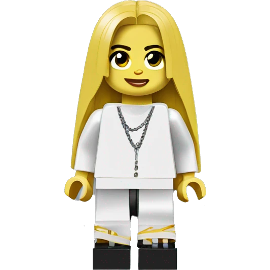 BILLIE EILISH lego full body emoji