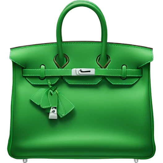 hermes birkin green dark emoji