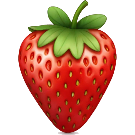 Ace strawberry  emoji