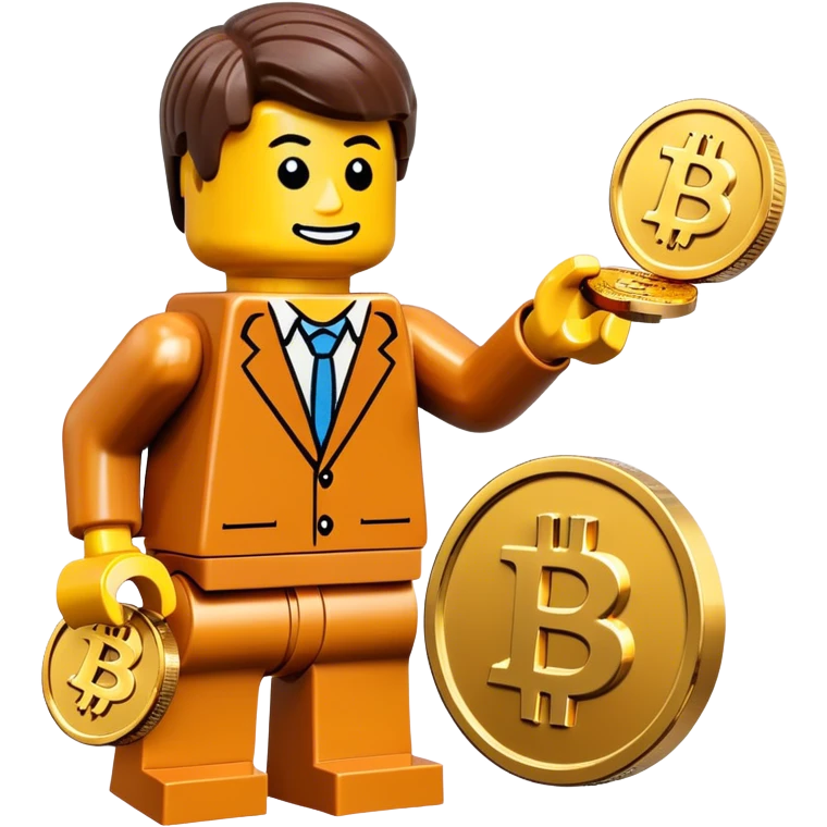 lego homme bitcoin emoji
