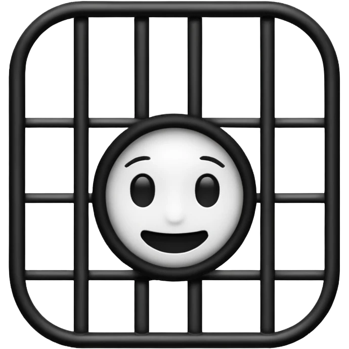 Jail emoji emoji