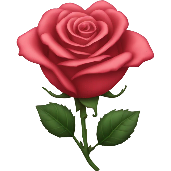 Rose heart emoji