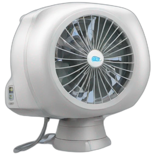 Ventilador de aire emoji