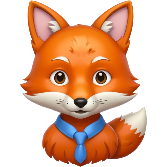 student fox emoji