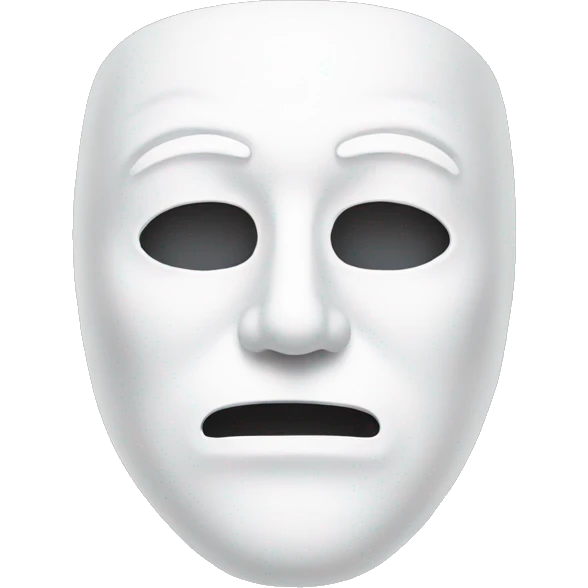 White mask emoji