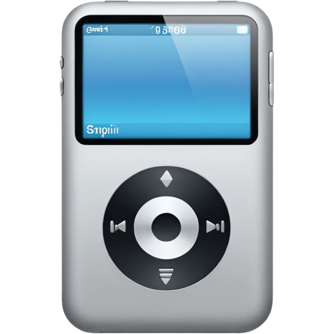 ipod
 emoji