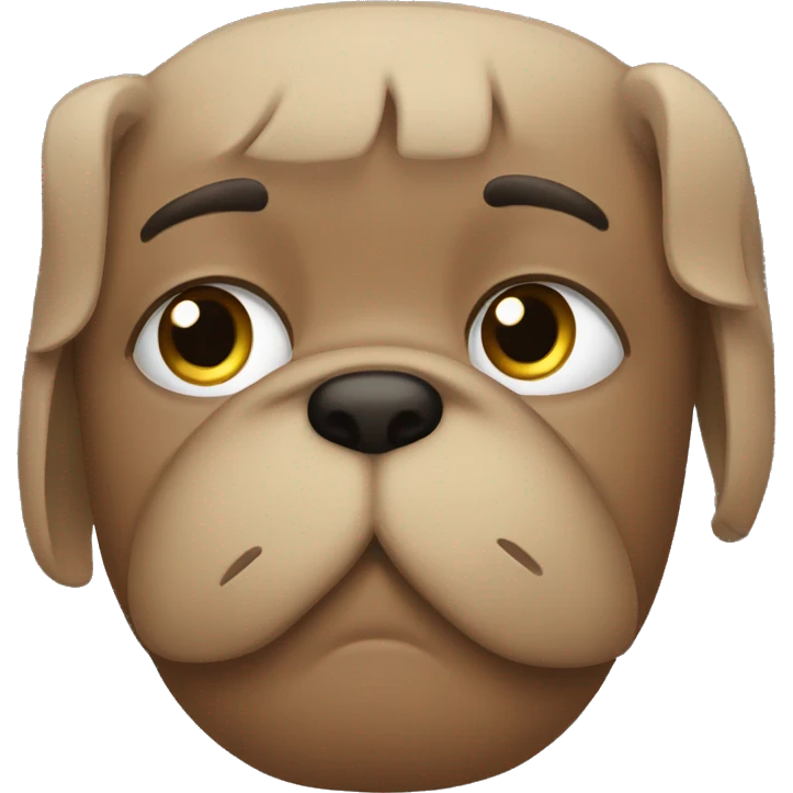 Sad scotish fold emoji