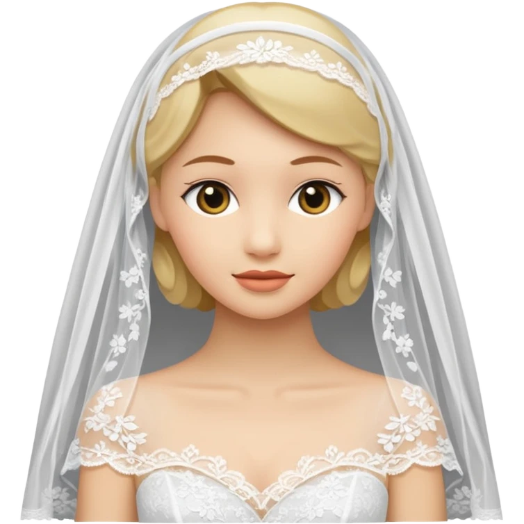 wedding veil emoji