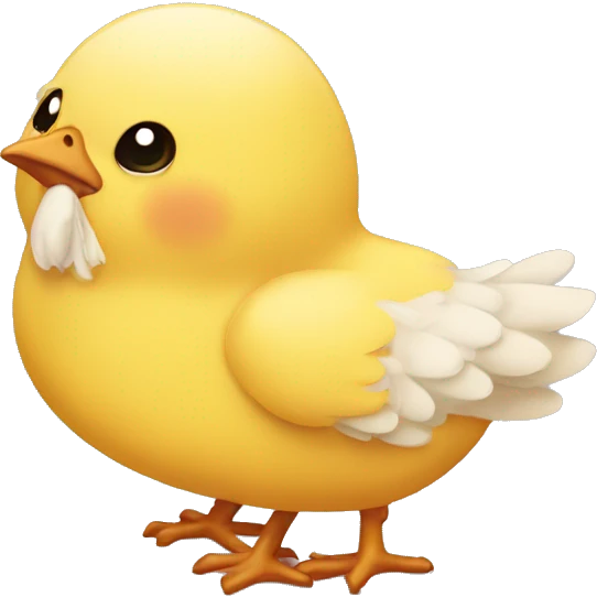 just a chick sad emoji
