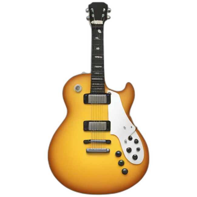 Guitar emoji