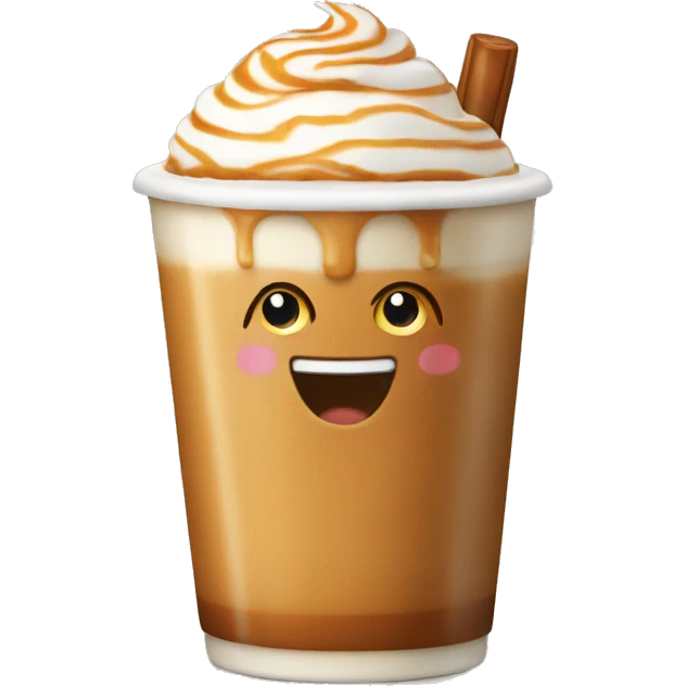 Caramel macchiato  emoji