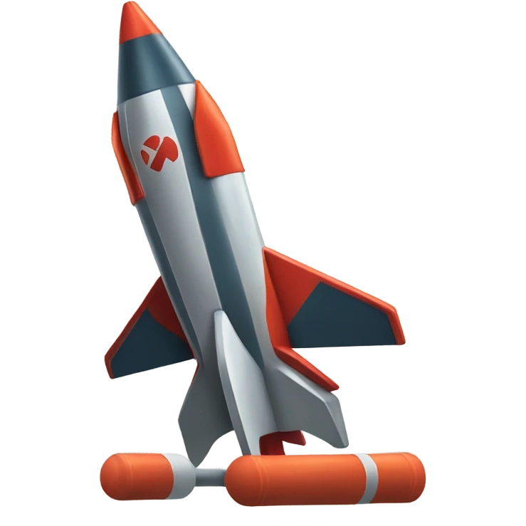 gym rocket simple emoji