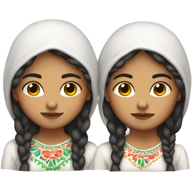 two mexican sisters pale emoji