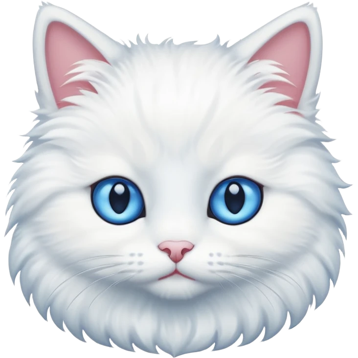 White cat emoji