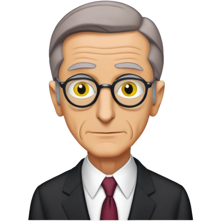 Waylon Smithers amoureux de Charles Montgomery Burns emoji