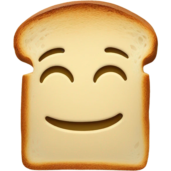 toast with elon musk mark on it from the toaster emoji