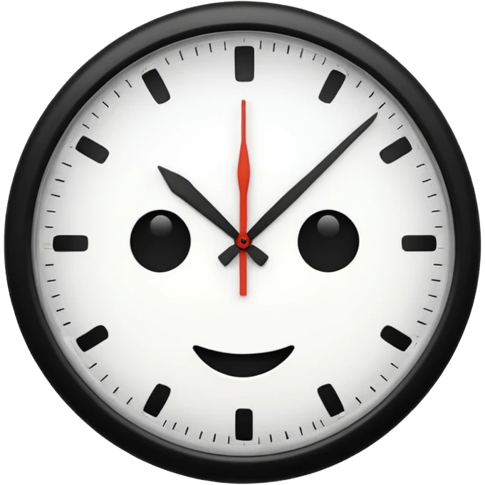 time emoji