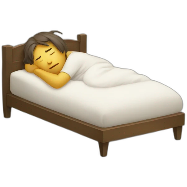 Sleepy emoji