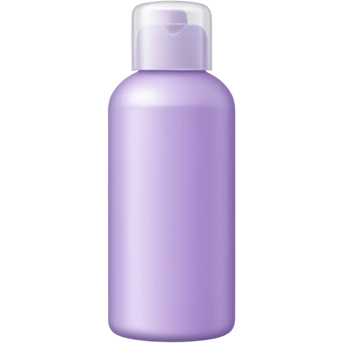 light lilac shampoo bottle emoji