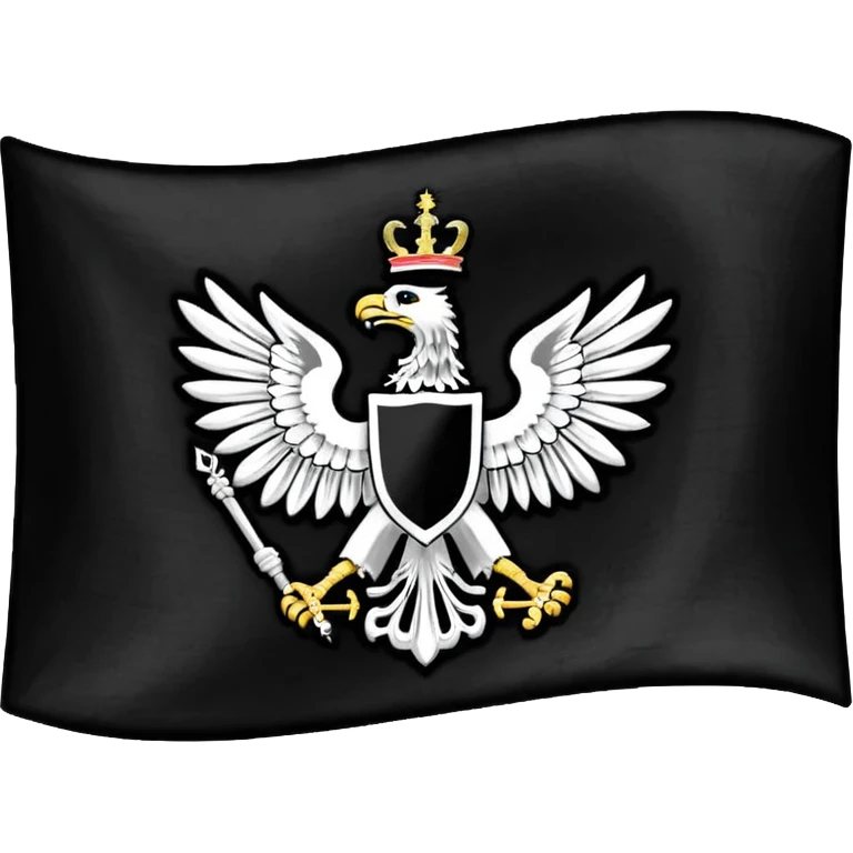 Prussia flag during Napoleonic war emoji