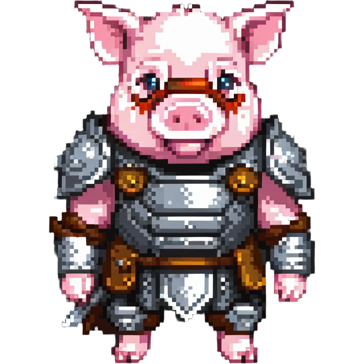 pig warrior emoji