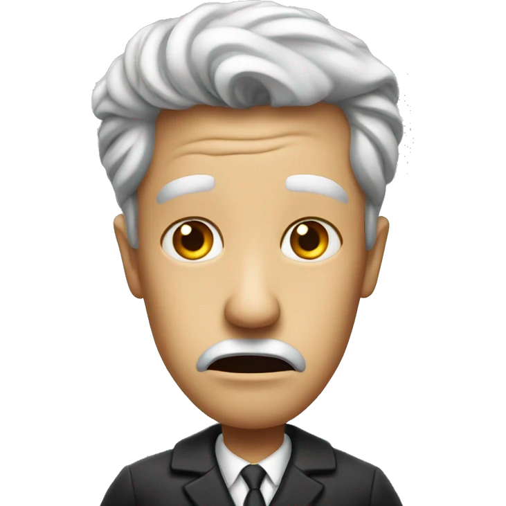 Shocked barrister emoji