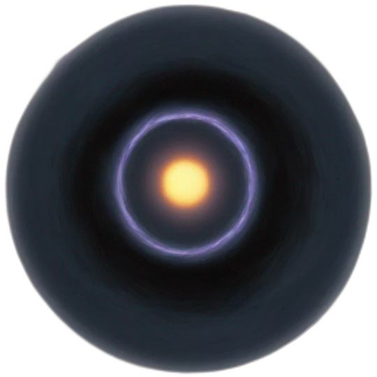Black hole’s event horizon emoji