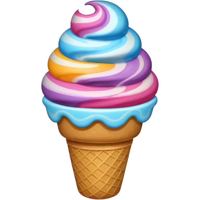 Space ice cream emoji