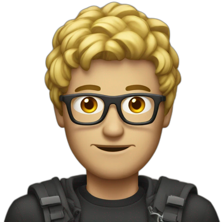 Hacker man emoji