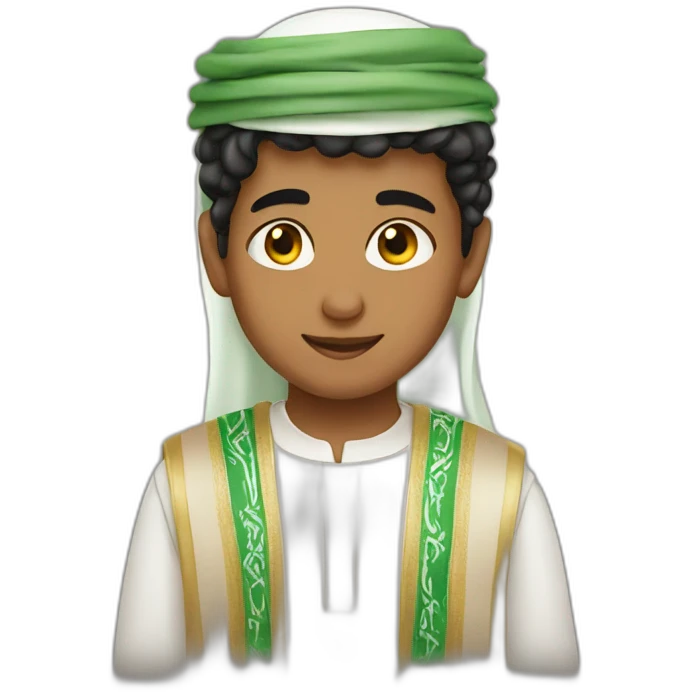 Saudi boy emoji
