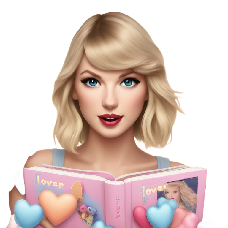 taylor swift lover album emoji