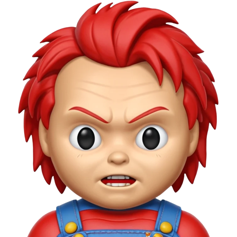 Un emojin de chuky emoji