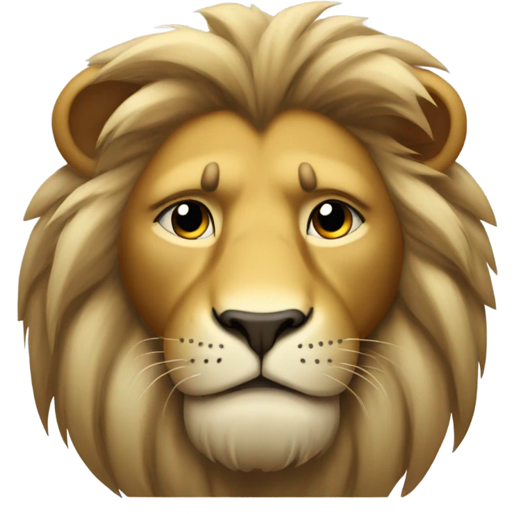 Loser lion emoji