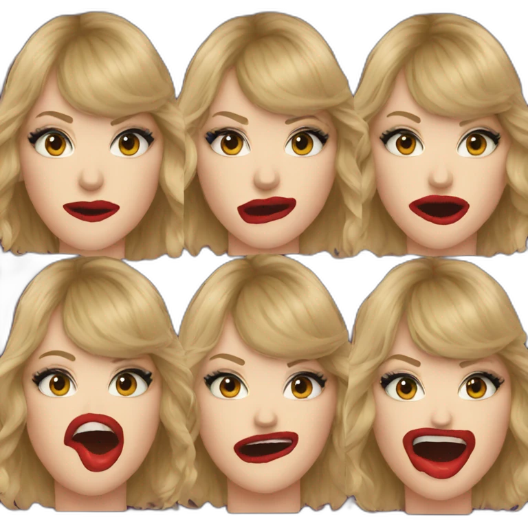 taylor-swift-mouth-bbc emoji