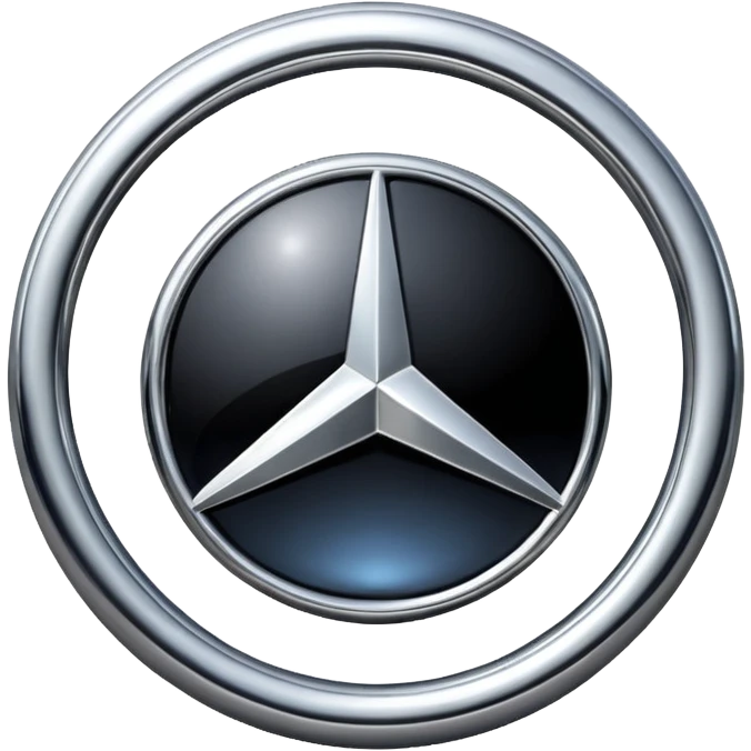 Mercedes benz logo emoji