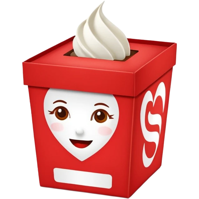 Swiss miss cocoa in box emoji