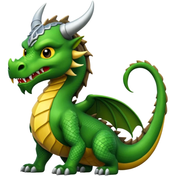 Dragón vikingo emoji